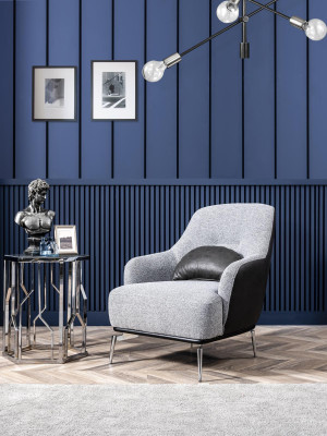 Modern sofa set 3 seat armchair three-seater fabric gray modern polyester