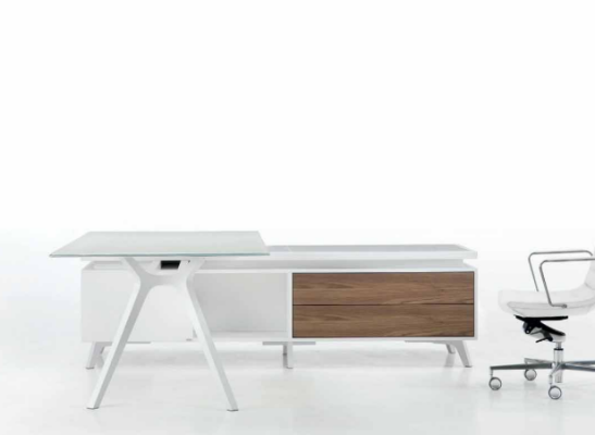 Corner desk Italian desk furniture Frezza computer furniture table