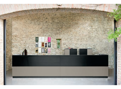 Counter furniture, reception desk, office furniture, reception desks, table, law firm, practice, Frezza