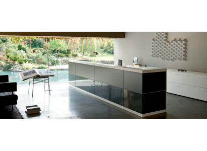 Reception desk reception counter office work desk office furniture law firm practice new
