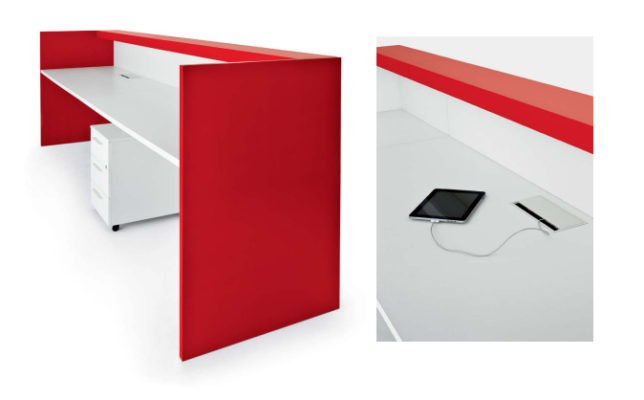 Reception desk office furniture reception desks table law firm practice Frezza counter furniture