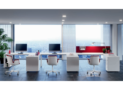Corner desk computer table office study furniture computer furniture 3-piece set