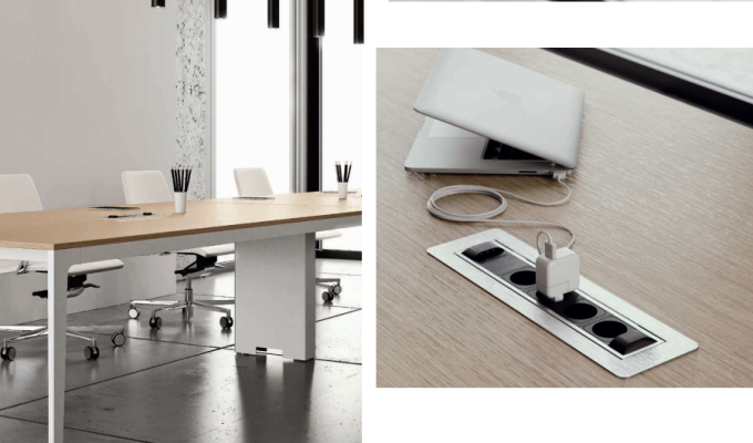 Meeting table office furniture conference table Frezza furnishings tables XXL