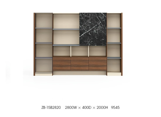 Office furniture desk tables executive desk + filing cabinet shelf 2-piece set.