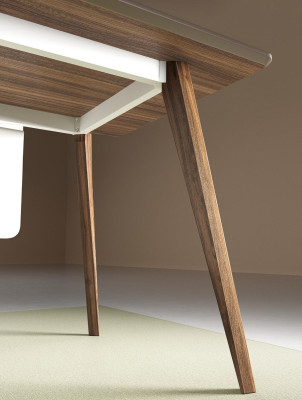 Table wood desk modern design tables office furniture corner desks