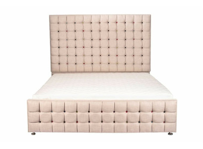 Luxury bedroom bed upholstery design Chesterfield luxury double hotel beds