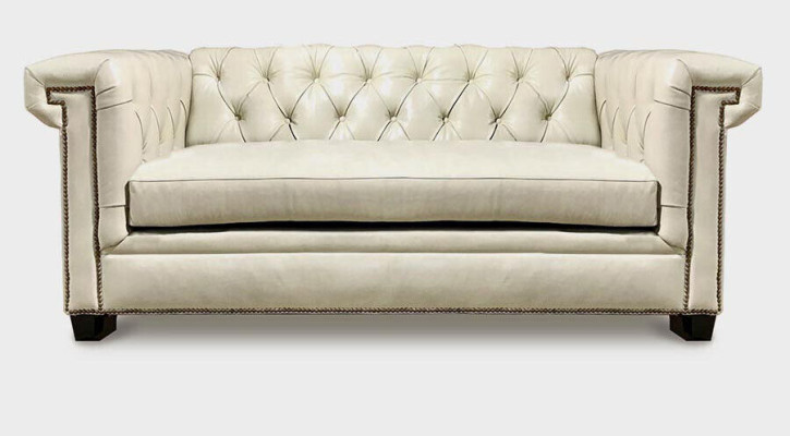 Chesterfield Luxury Sofa Upholstered Seat Leather Suite 3-2-1 Seater Couches