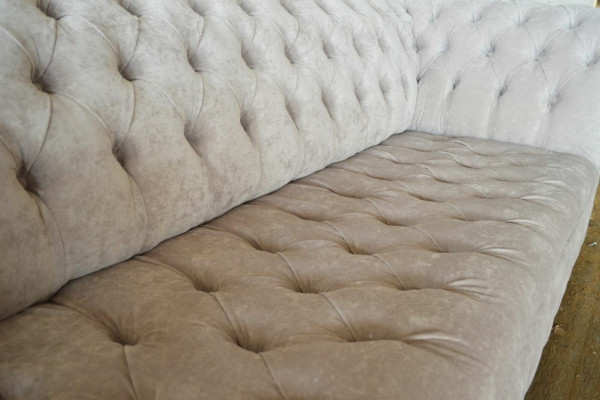 Chesterfield Sofa 4-Seater XXL Upholstered Designer Couches Sofa Set