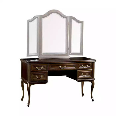 Dressing table with mirror luxury console dresser bedroom baroque rococo