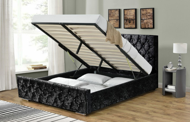 Chesterfield bed design bedroom English beds textile beds