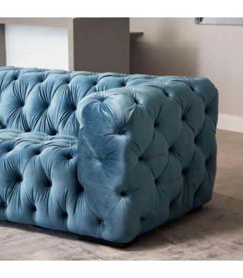 Chesterfield 3-seater modern luxury couch designer living room three-seater