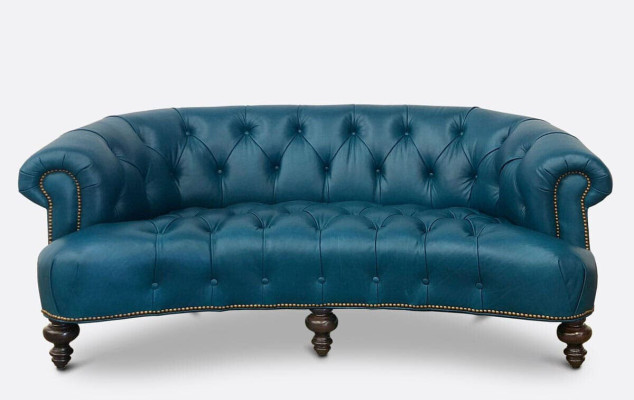 Designer Chesterfield Three-seater Couch Pink Sofa Luxury Design