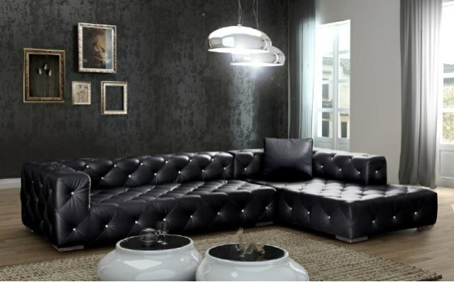 Luxury Corner Sofa Couch Living Area Sofa Upholstered Seating L-Shape Suite New