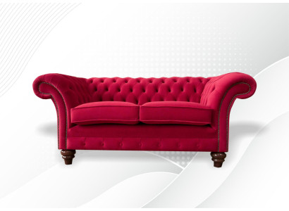Sofa 2-seater couch design upholstery modern fabric textile bed function couches new