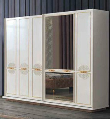 Exclusive 5-piece luxury bedroom set in premium quality