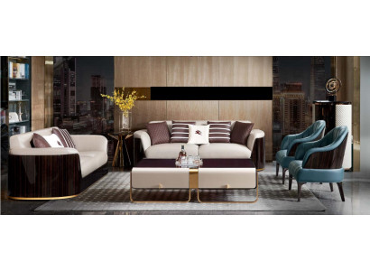 3-seater beige sofa, modern design couches, leather sofas, new creative