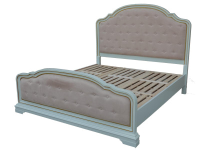 Solid wood bed, double bed, real wood, bedroom, hotel beds, 180x200cm, oak, new