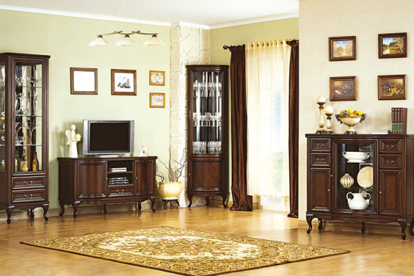 Classic Display Cabinet Italian Furniture Showcase Cabinet Displays New W-1/2