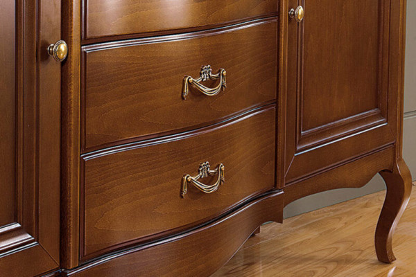 Real wood cabinet, handmade classic dresser model Pr