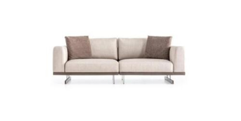 Modern double sofa in an elegant style made from high-quality material
