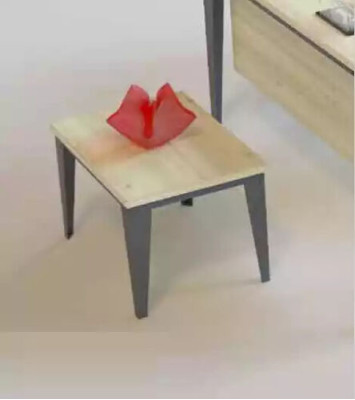 Office furniture modern desk coffee table chest of drawers side table 4-piece set.