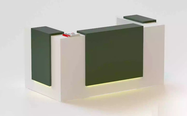 Reception desk hotel reception table furniture counter practice office law firm office