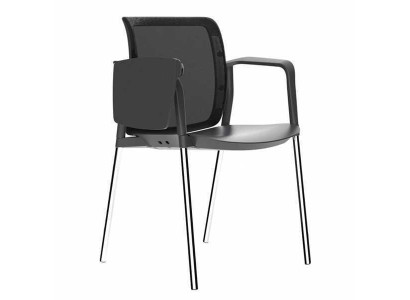 Modern chair, top-quality design, stylish black armchair, office chair, chair.