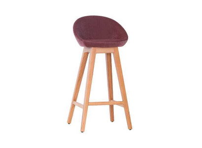 Modern Lila Chair Designer Bar Stool Wooden Chair Stylish Luxury Furniture Stool