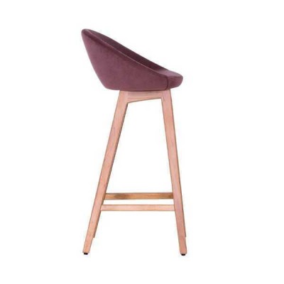 Modern Lila Chair Designer Bar Stool Wooden Chair Stylish Luxury Furniture Stool