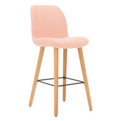 Modern Rosa Chair Designer Bar Stool Wood Stylish Luxury Furniture Stool New