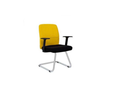 Modern luxury upholstered chairs yellow designer furniture textile armchair new