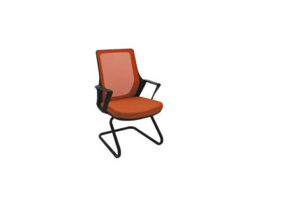 High-quality office chair orange desk chair modern textile chair fabric new