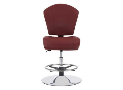 Modern barstool chair designer metal dining chair stool bar brown new