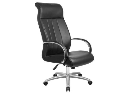 Computer chairs black executive armchair faux leather upholstery office chair swivel