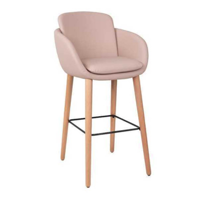 Bar stool barstool beige faux leather design barstools bar stools chairs stools