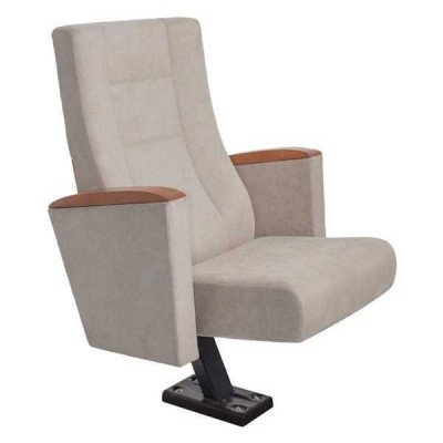 Cinema chair theater seat armchair upholstered chairs foot with fixed mounting