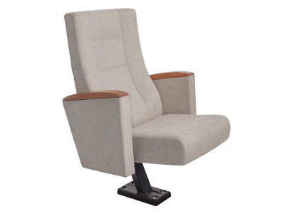Cinema chair theater seat armchair upholstered chairs foot with fixed mounting