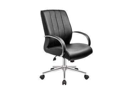 Armchair Faux Leather Cushion Swivel Computer Chairs Furniture Office Chair Executive Chair