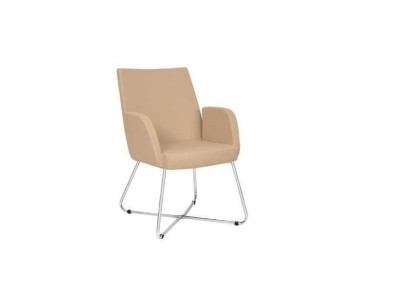 Design chair, armchair, upholstered chairs, luxury textile, armchair, beige office chair.