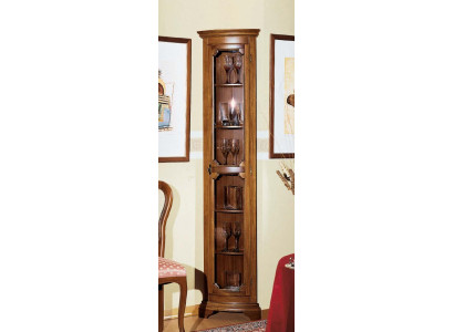 Design furniture Italian brown showcase wood luxury cabinets classic sideboard