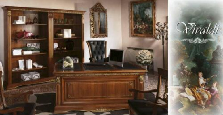 Desk Office Table Classic Designer Office Tables Baroque Rococo Solid Wood
