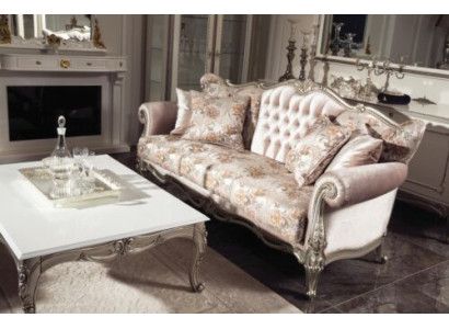 Pink Couchen upholstery sofa sofas 3 seat three-seater fabric sofa baroque rococo