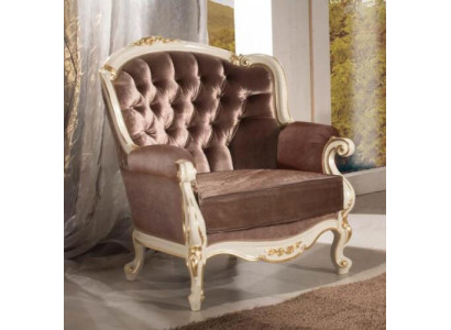 Armchair 1-Seater Textile Lounge Luxury Club Upholstery Seat New Armchair Design Couch
