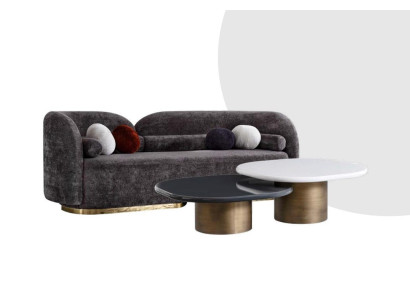 Comfortable Sofa Three-Seater for the Living Room Modern Style New Model