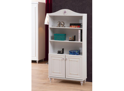 Design Royal Bookcase Bookshelf Youth Room Furniture Design White