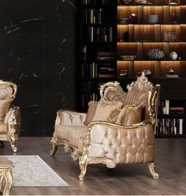 Three-seater sofa, 3-seater sofa, sofas, velvet fabric, Baroque-style, Rococo furniture, new.