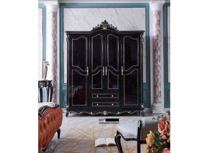 Classic wardrobe cabinets bedroom wardrobe wooden furniture baroque new