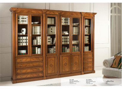 Bookshelf brown display cabinet bookcase showcase bookcase shelves new