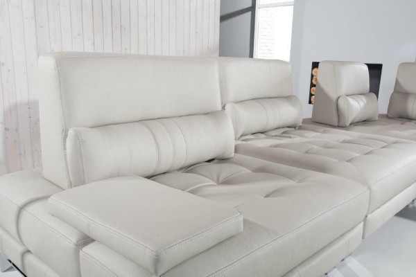 Corner sofa living landscape upholstery corner sofa seating set modern 100% leather couch
