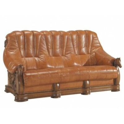 Classic sofa set couch upholstery seat sofa leather wood 3+2+2 set ensemble